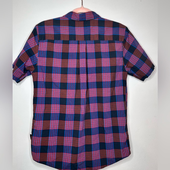 Patagonia Men's Plaid Shirts - Red and Blue - Picture 2 of 5